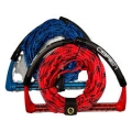 ROPE WAKE COMBO 4 SECTION POLY-E BLUE AND RED